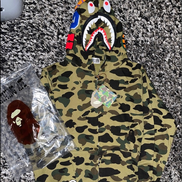 Bape Other - BAPE Camouflage zip up hoodie